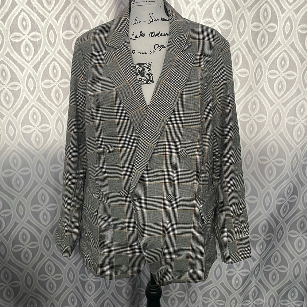 Lane Bryant pin stripe blazer